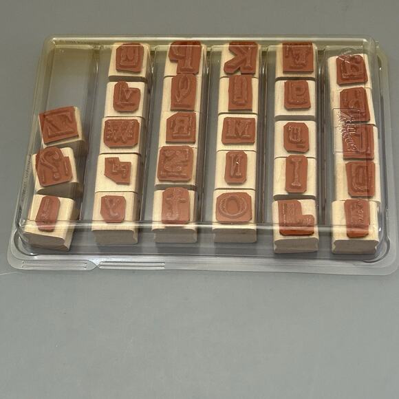 Stampin' UP Wooden Rubber Stamps Lot Multiple Themes Some Unused And New - Picture 3 of 9